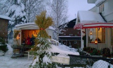Gammeldags Julehus på Valstad Cafe