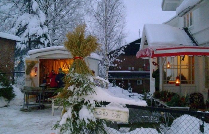 Gammeldags Julehus på Valstad Cafe